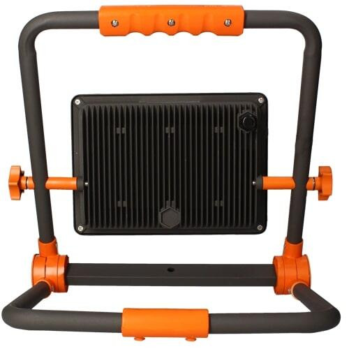 Projecteur portable LED, 6000 lumens,, 50 W, Anthracite/Orange ARLUX - Arlux Lighting