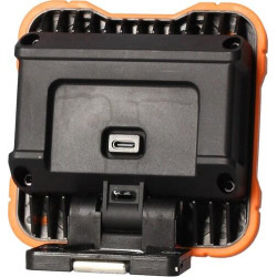Projecteur LED sur batterie, 1200 lumens,, 10 W, Anthracite/Orange ARLUX - Arlux Lighting