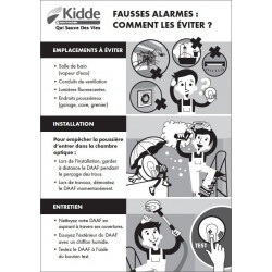 Lot de 2 detecteurs de fumee KIDDE 5y29 nf, 5 ans - Kidde