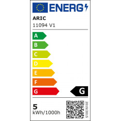 Kit 10 spots à encastrer fixe Lea module led IP65, 4000K ARIC rond blanc - ARIC