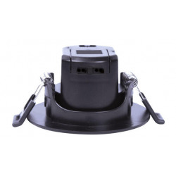 Spot encastré Iris led orientable, CCT, dimmable, 550 lumens rond noir ARIC - ARIC