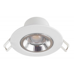 Spot encastré led orientable, CCT dimmable, 560 lumens, rond blanc ARIC - ARIC