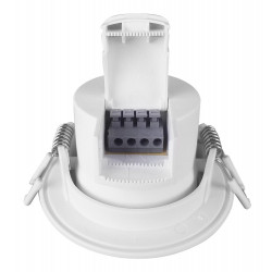 Spot encastré led orientable, CCT dimmable, 560 lumens, rond blanc ARIC - ARIC
