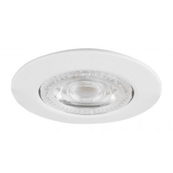 Spot encastré Thea led orientable classe A 4000K 520 lumens IP44 rond blanc ARIC - ARIC