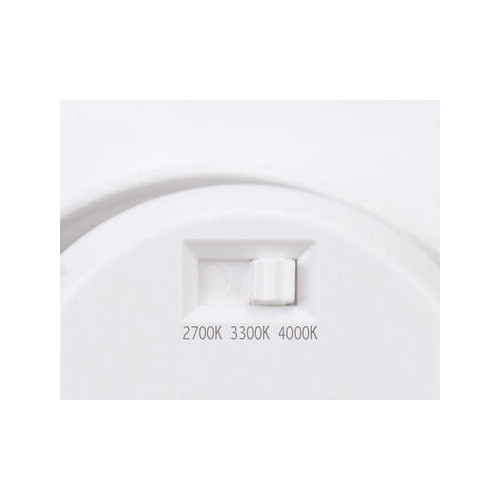 Spot encastré Iris led orientable CCT, dimmable, 550 lm, rond blanc, ARIC - ARIC