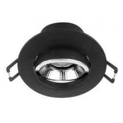 Spot encastré Z4 led orientable, CCT dimmable, 560 lumens rond noir ARIC de marque ARIC, référence: B9992400