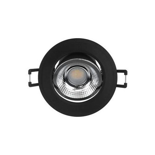 Spot encastré Z4 led orientable, CCT dimmable, 560 lumens rond noir ARIC - ARIC