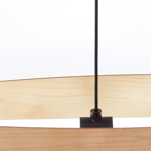 Suspension Ioana, acier, noir, l.100 cm LED - BRILLIANT