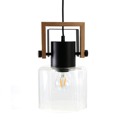 Suspension Nordica, verre, transparent, diam.18 cm, E27 - SEYNAVE