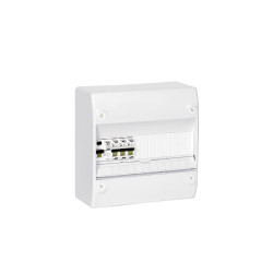 Tableau électrique pr?équipé 1 rangée 13 modules DOMOLEC de marque DOMOLEC, référence: B9994600