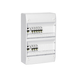 Tableau électrique pr?équipé 2 rangées 26 modules DOMOLEC de marque DOMOLEC, référence: B9994700