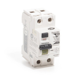 Interrupteur différentiel DOMOLEC 40 A type A de marque DOMOLEC, référence: B9995600