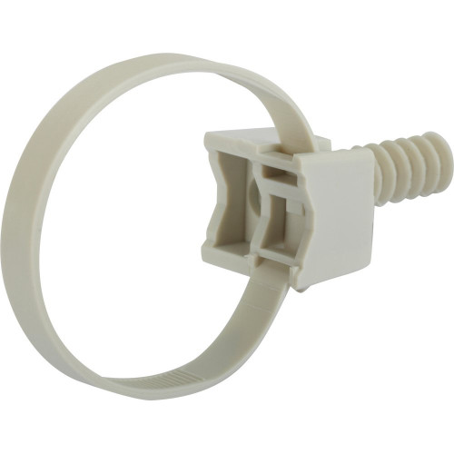 Lot De 50 Colliers À Embases Et Chevilles, Diam.16 À 25 Mm, L.165 Mm - Sans marque