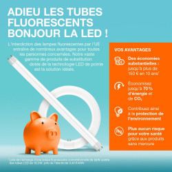 Ampoule led classique, disque G10Q, 1320lm , blanc neutre, OSRAM - OSRAM