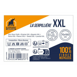 serpilliere gaufree xxl 100x70 elephant - ELEPHANT