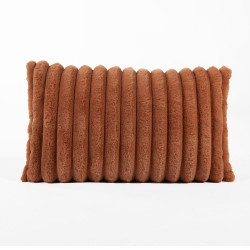 Coussin Dehli, noisette l.50 x H.30 cm de marque Sans marque, référence: J10004300
