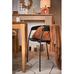Coussin Dehli, noisette l.50 x H.30 cm - Sans marque