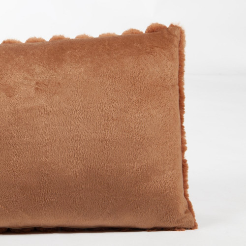 Coussin Dehli, noisette l.50 x H.30 cm - Sans marque