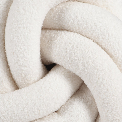 Coussin Aurore, blanc l.30 x L.30 cm - Sans marque