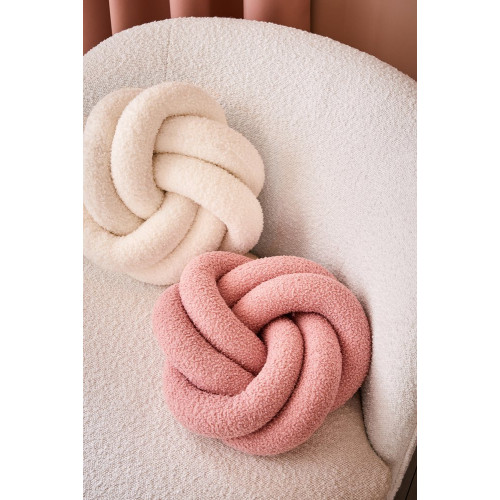 Coussin Aurore, blanc l.30 x L.30 cm - Sans marque