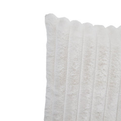 Coussin Dehli, blanc l.45 x L.45 cm - Sans marque