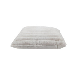 Coussin Dehli, blanc l.45 x L.45 cm - Sans marque
