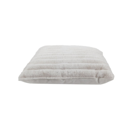 Coussin Dehli, blanc l.45 x L.45 cm - Sans marque
