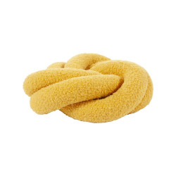 Coussin Aurore, moutarde l.30 x L.30 cm - Sans marque