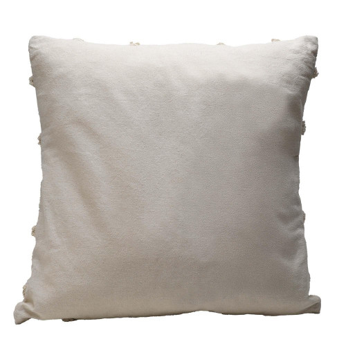 Coussin Labyrinthe, naturel l.50 x L.50 cm - Sans marque