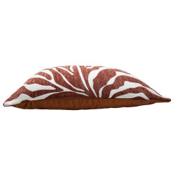 Coussin Zèbre, rouge l.40 x L.60 cm - Sans marque