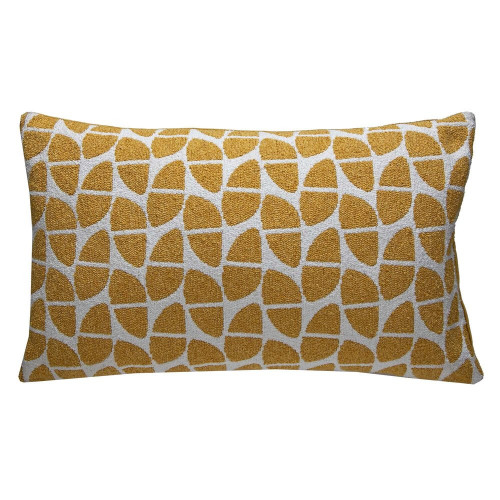 Coussin Mosaique, miel l.30 x L.50 cm - Sans marque