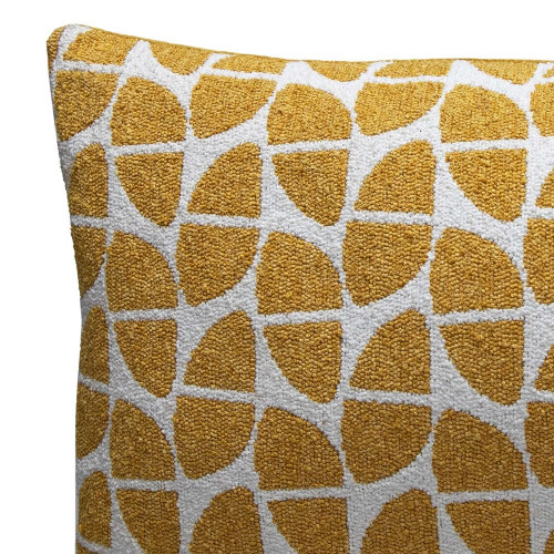 Coussin Mosaique, miel l.30 x L.50 cm - Sans marque