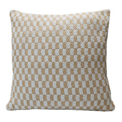 Coussin Raphou, beige l.45 x L.45 cm de marque Sans marque, référence: J10005200