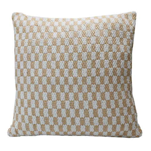 Coussin Raphou, beige l.45 x L.45 cm - Sans marque