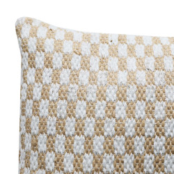 Coussin Raphou, beige l.45 x L.45 cm - Sans marque