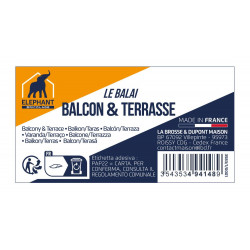 Balai balcon terasse elephant - ELEPHANT