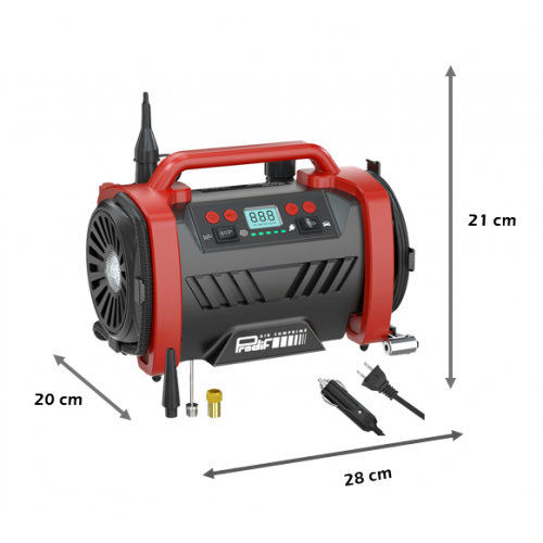 Gonfleur filaire GF50 12V +220V PRODIF - PRODIF