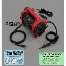 Gonfleur filaire GF50 12V +220V PRODIF - PRODIF