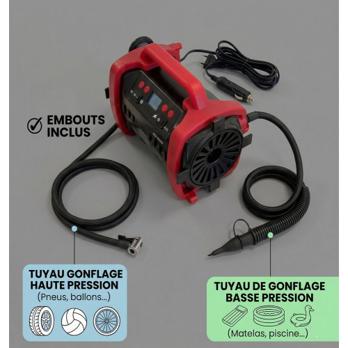 Gonfleur filaire GF50 12V +220V PRODIF - PRODIF
