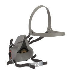 Masque respiratoire anti-poussières à cartouche 3M 6200 - 3M