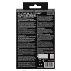 Masque respiratoire anti-poussières à cartouche 3M 6200 - 3M