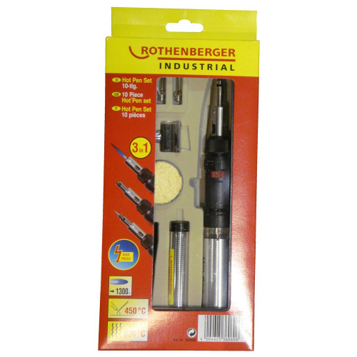 Fer à souder monogaz ROTHENBERGER Hot pen piezo - ROTHENBERGER