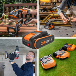 Batterie WORX, 20 V, 4 Ah Wa3644 lithium-ion - Worx