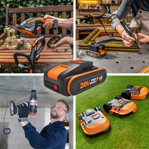Batterie WORX, 20 V, 4 Ah Wa3644 lithium-ion - Worx