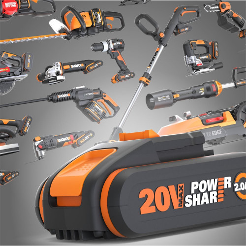 Batterie WORX, 20 V, 2 Ah Wa3639 lithium-ion - Worx