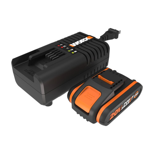 Pack Batterie 20V/2Ah + Chargeur Worx Wa3601 - Worx