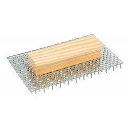 Taloche a clous en metal manche en bois 24 x 15 cm nespoli de marque NESPOLI, référence: B10018700