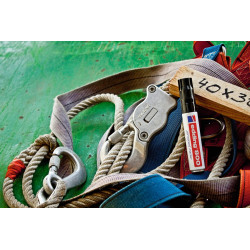 Marqueur permanent XL EDDING noir - Sans marque