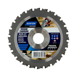 Disque intensif pour bois NORTON, Diam.125 mm de marque NORTON, référence: B10021300