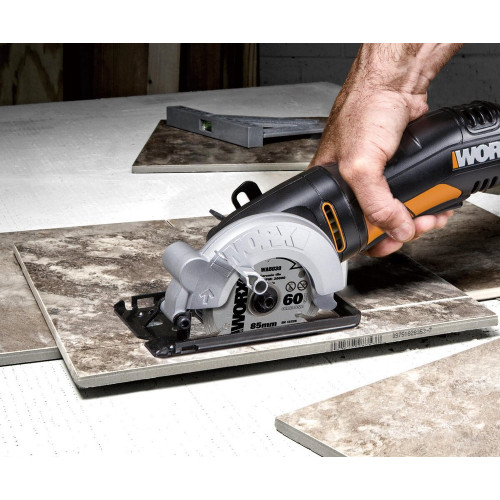 Scie circulaire filaire WORX, 400 W, 85 mm, Wx423.1 - Worx